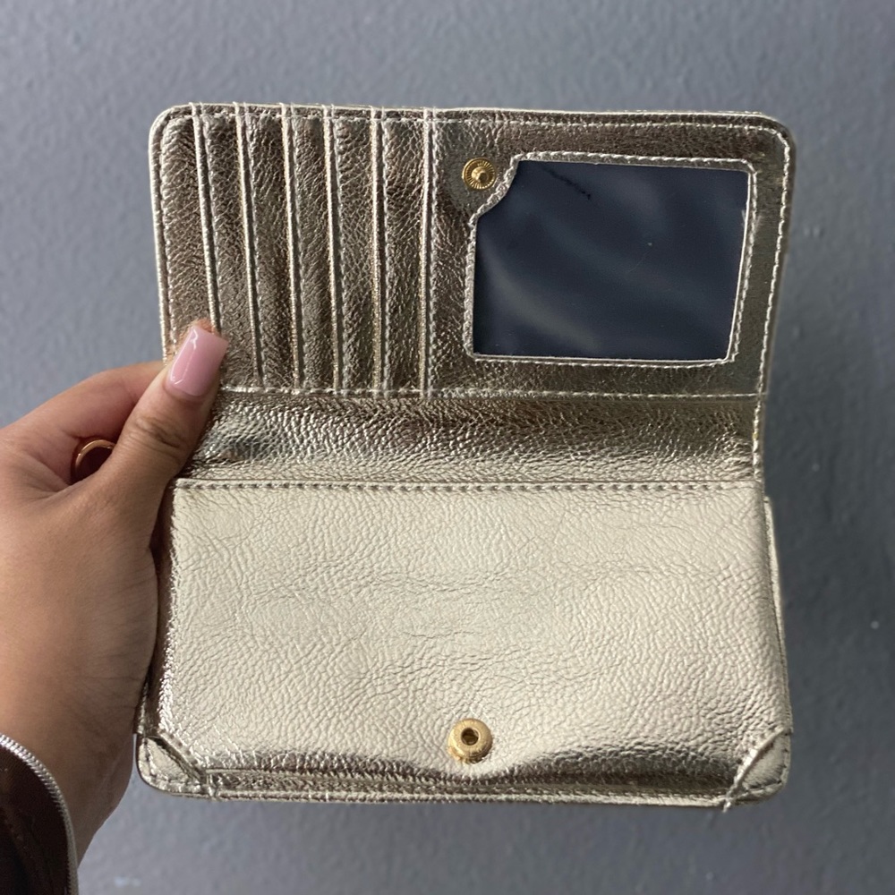 Sparkly Gold Wallet